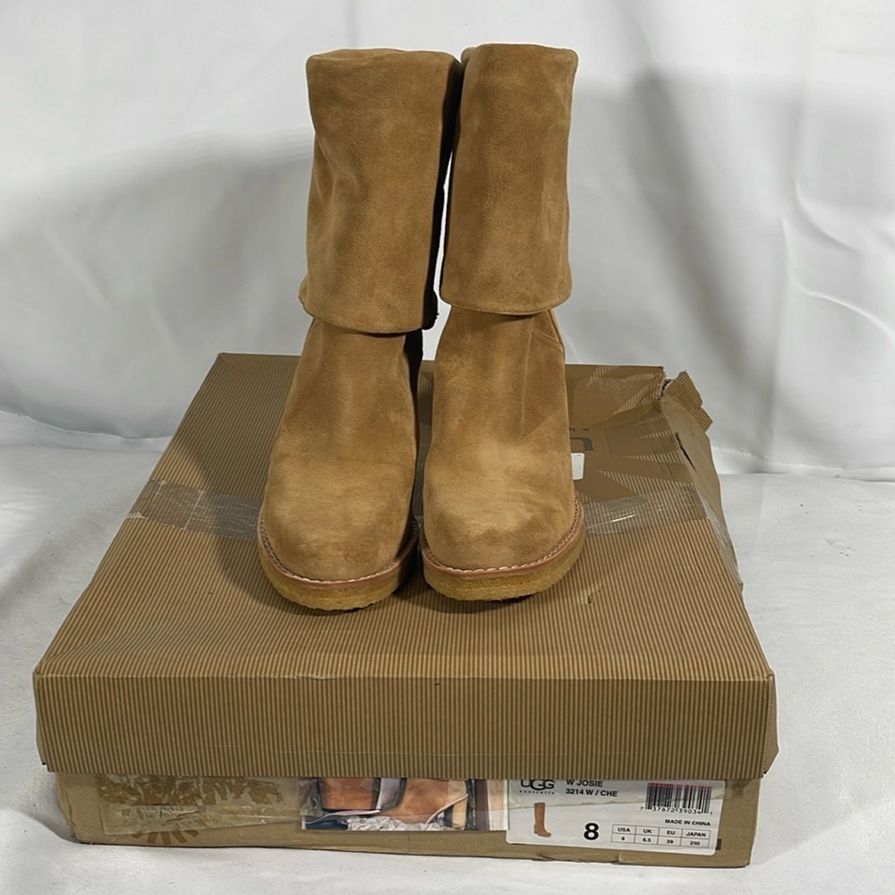 UGG Tan Heeled Boots
